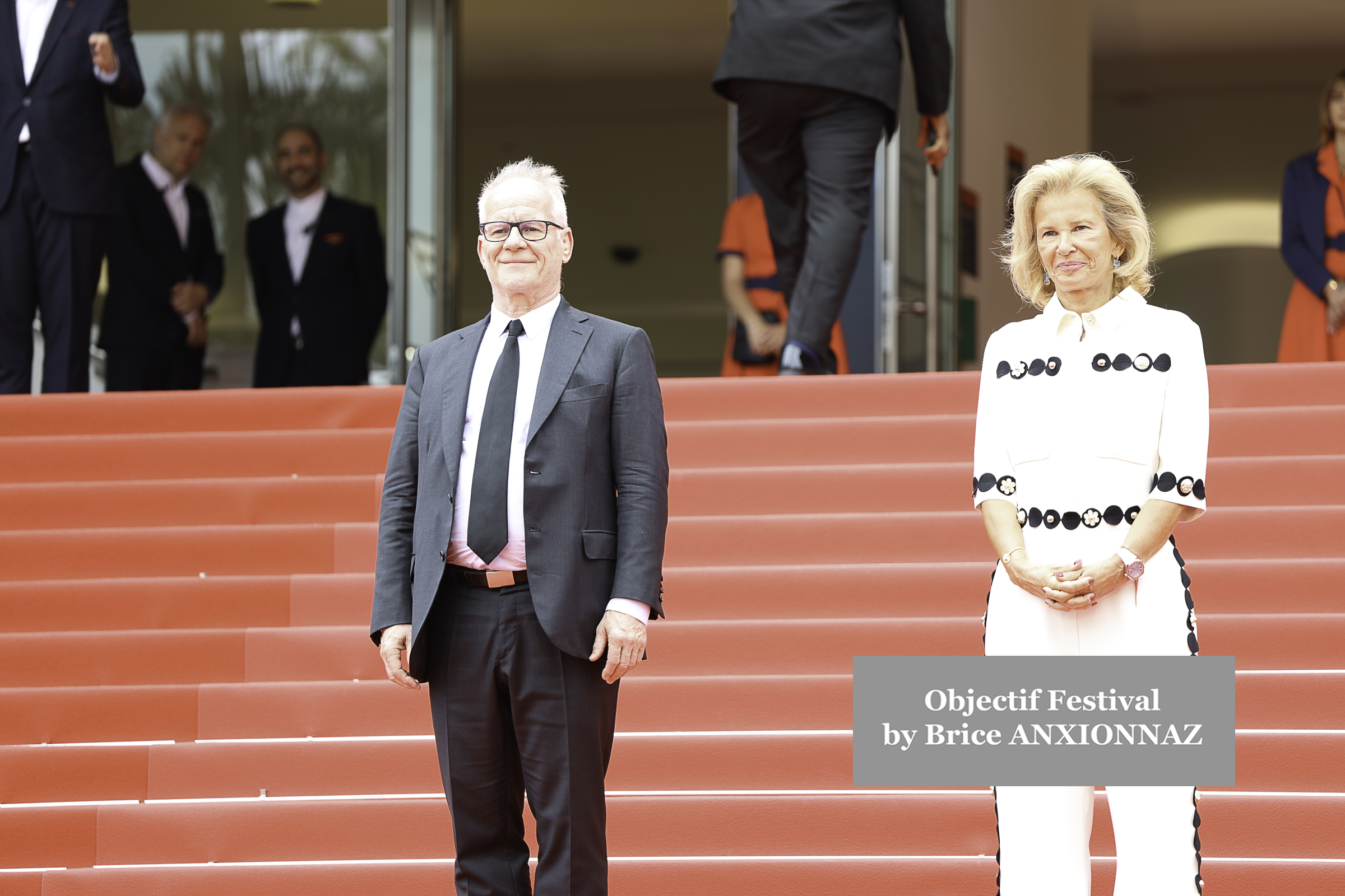Thierry Fremaux And Iris Knobloch / 77th Cannes International Film Festival / Objectif Festival by Brice ANXIONNAZ